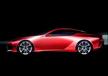 Lexus LC - Design Sketch