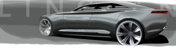 Lincoln MKF Concept by Brian Malczewski - Design Sketch