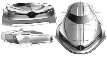 Lincoln MKF Concept by Brian Malczewski - Design Sketch