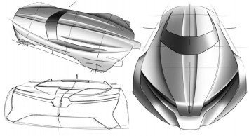 Lincoln MKF Concept by Brian Malczewski - Design Sketch