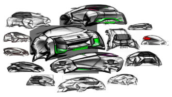 Lynk Co Rebyell Concept by Adam Hagg Design Sketches