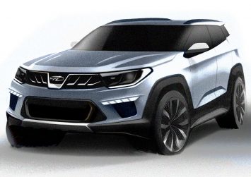 Mahindra XUV300 Design Sketch Render