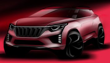 Mahindra XUV300 Design Sketch Render