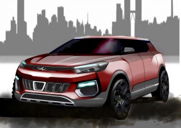 Mahindra XUV300 Design Sketch Render