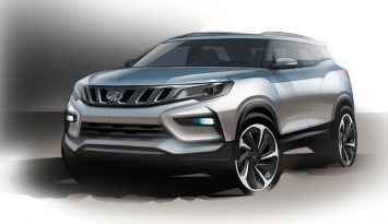 Mahindra XUV300 Design Sketch Render