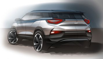 Mahindra XUV300 Design Sketch Render