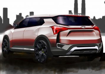 Mahindra XUV300 Design Sketch Render