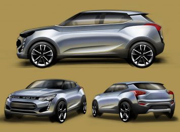 Mahindra XUV300 Design Sketch Render