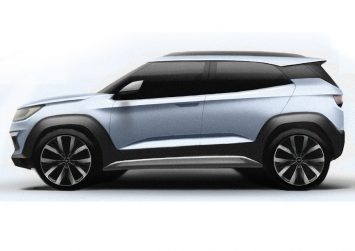 Mahindra XUV300 Design Sketch Render