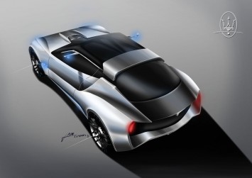 Maserati GT Garbin Concept Design Sketch