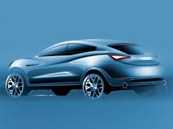 Maserati Kubang Design Sketch