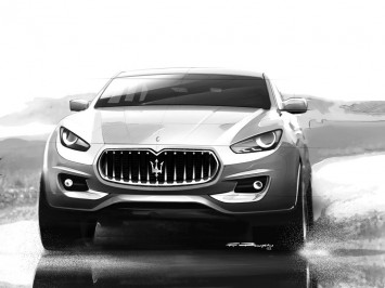 Maserati Kubang Design Sketch