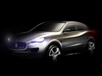 Maserati Kubang Design Sketch