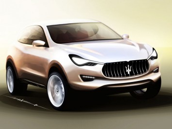 Maserati Kubang Design Sketch