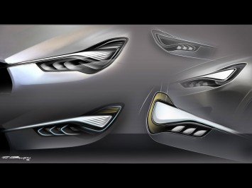 Maserati Kubang Design Sketch