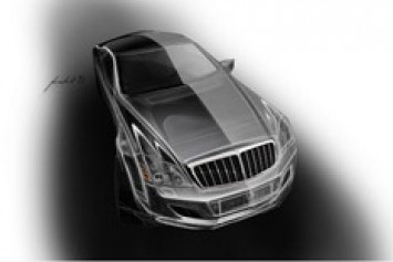 Maybach 57S Coupe Design Sketch