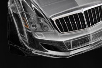 Maybach 57S Coupe Design Sketch