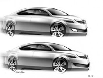 Mazda 3 Design Sketch