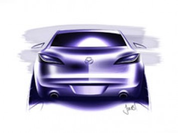 Mazda 3 Design Sketch