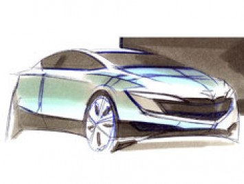 Mazda 3 Design Sketch