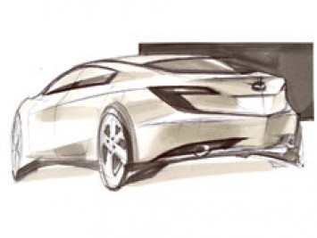 Mazda 3 Design Sketch