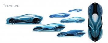 Mazda Code M Concept - Design Sketches