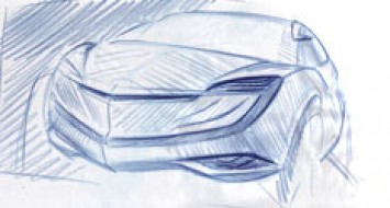 Mazda Hakaze design sketch