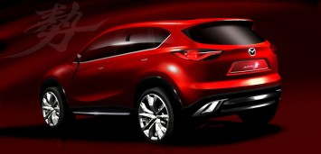 Mazda Minagi Concept Design Sketch