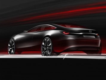 Mazda Takeri Concept Design Sketch