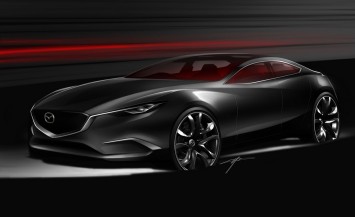 Mazda Takeri Concept Design Sketch