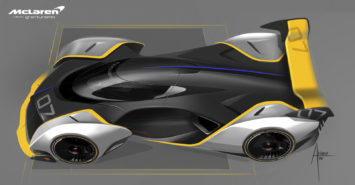 McLaren Ultimate Vision GT Concept Design Sketch Render