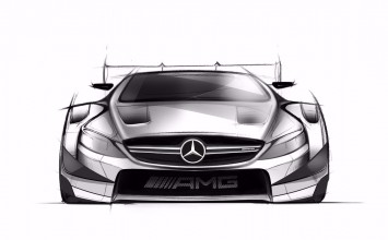 Mercedes-AMG C 63 DTM 2016 race car Design Sketch