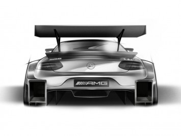 Mercedes-AMG C 63 DTM 2016 race car Design Sketch