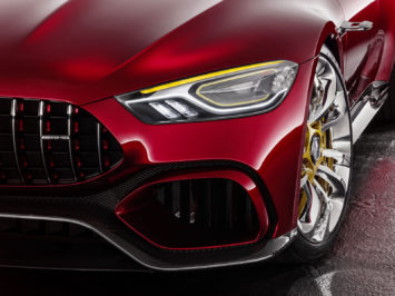 Mercedes AMG GT Concept Headlight