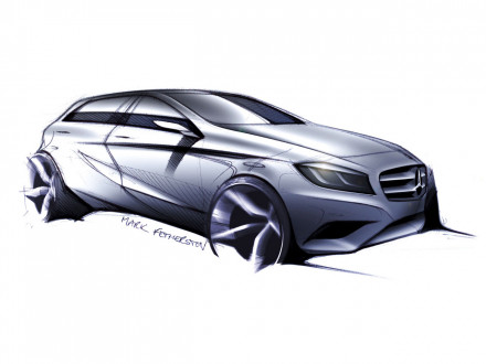 Mercedes-Benz designer Mark Fetherston on the A-Class 