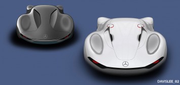 Mercedes-Benz AMG Gran Turismo Concept Design Sketch by Davis Lee