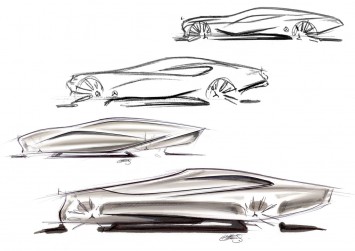 Mercedes-Benz Aria Concept Design Sketch