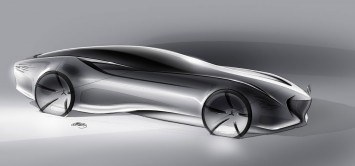 Mercedes-Benz Aria Concept Design Sketch