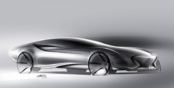 Mercedes-Benz Aria Concept Design Sketch