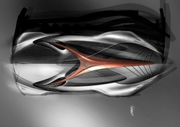 Mercedes-Benz Aria Concept Design Sketch