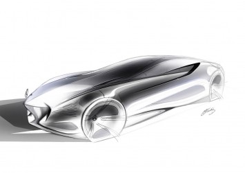 Mercedes-Benz Aria Concept Design Sketch