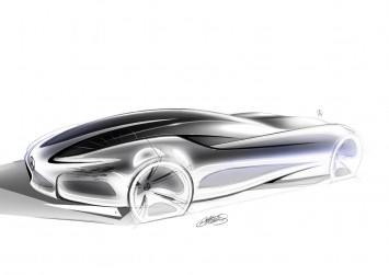 Mercedes-Benz Aria Concept Design Sketch