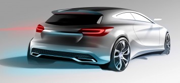 Mercedes-Benz Concept A-Class Design Sketch