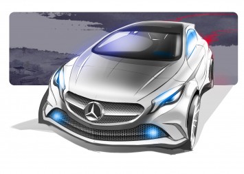 Mercedes-Benz Concept A-Class Design Sketch