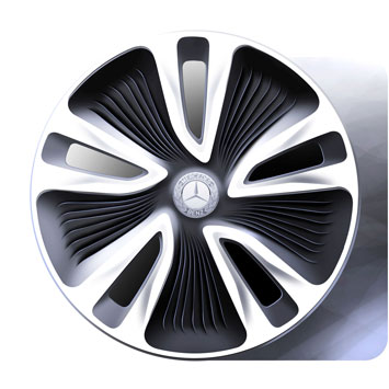 Mercedes-Benz F800 Style Wheel Design Sketch