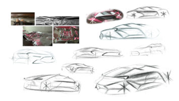 Mercedes-Benz Symphony Concept by Dominique Quinger Design Sketches