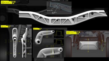 Mercedes-Benz Unimog Concept Chassis Design Sketch