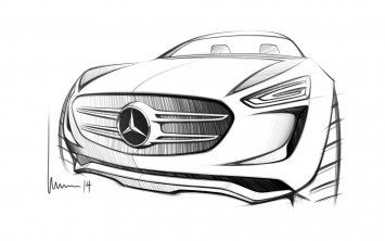 Mercedes-Benz Vision G-Code Concept - Design Sketch