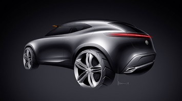 Mercedes-Benz Vision G-Code Concept - Design Sketch