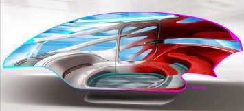 Mercedes-Benz Vision Urbanetic Concept Design Sketches